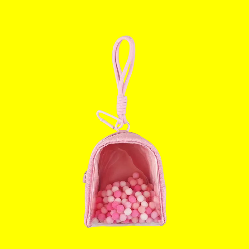 Game Ready Clear Display Mini Pouch | Delicate Collectible & Everyday Charm Bag