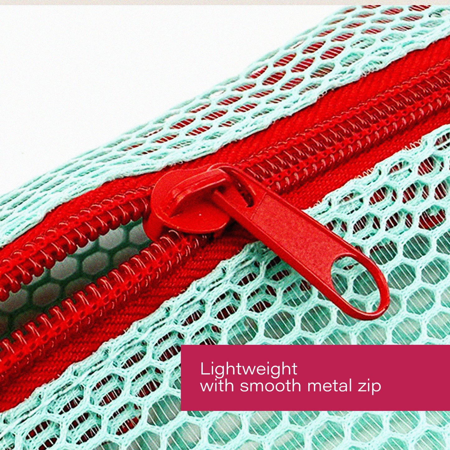 Game Ready | Mesh Carry Pouch | Lightweight Breathable Organizer with Clip