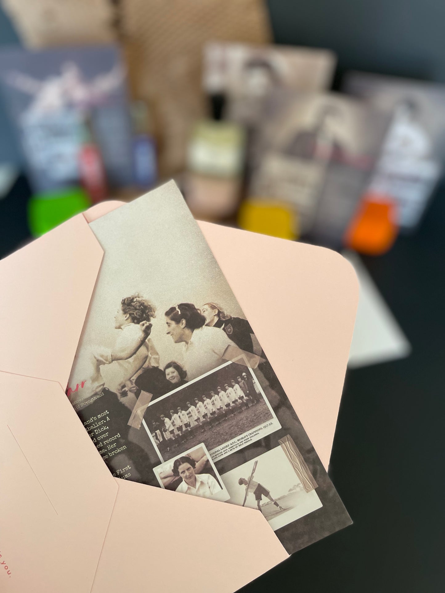 The British Ladies – Football Legends Series | Five envelopes. Five cards | One extraordinary legacy