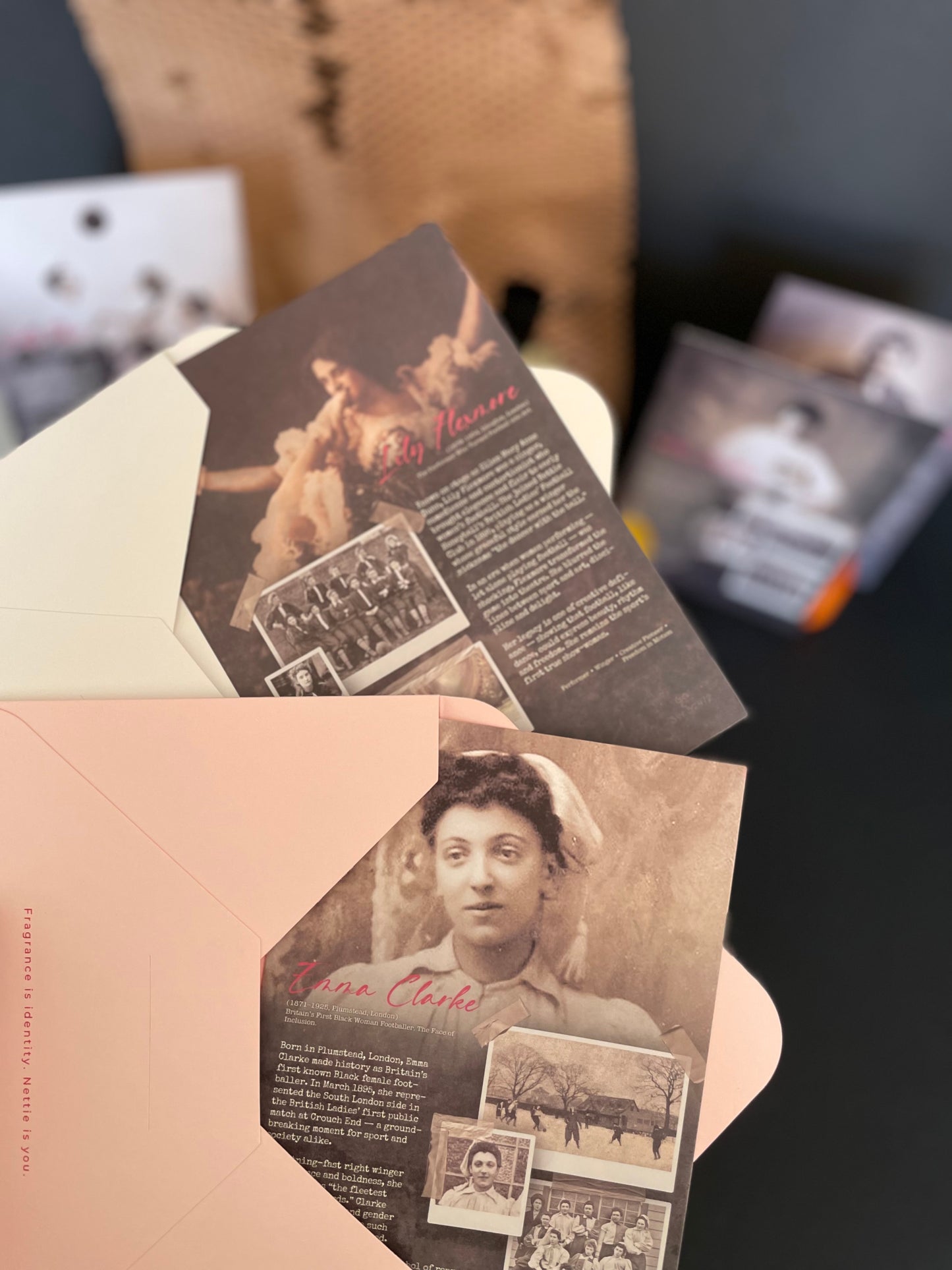 The British Ladies – Football Legends Series | Five envelopes. Five cards | One extraordinary legacy