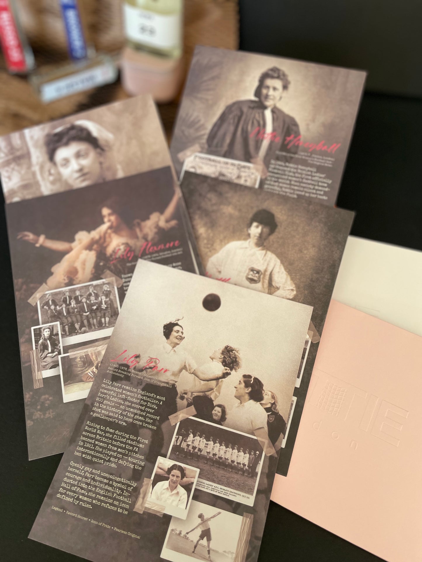 The British Ladies – Football Legends Series | Five envelopes. Five cards | One extraordinary legacy