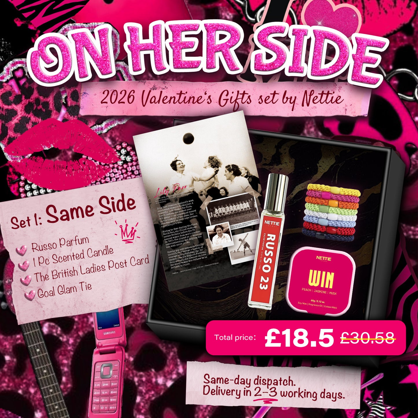 On Her Side | 2026 Valentine's Gift Set by Nettie