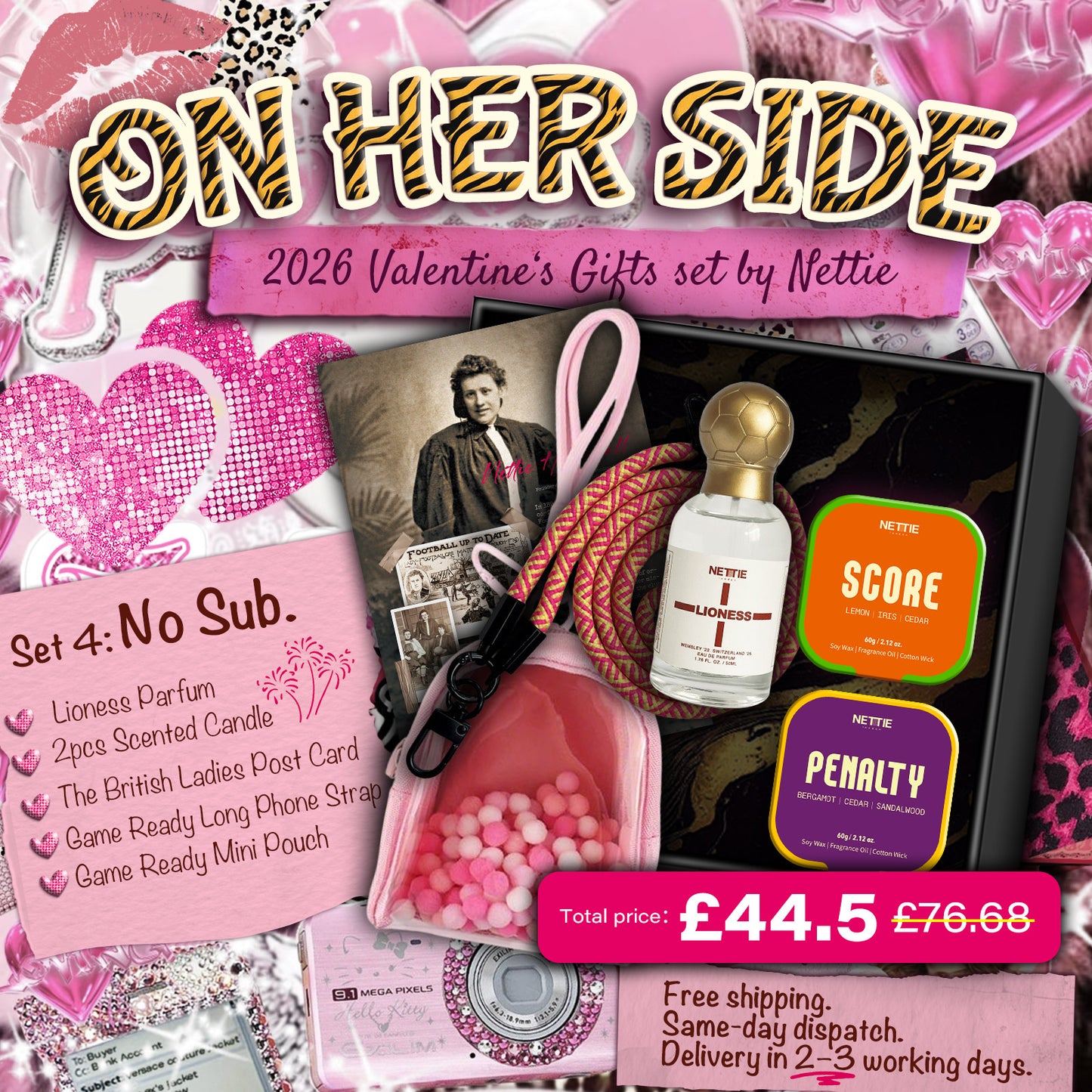 On Her Side | 2026 Valentine's Gift Set by Nettie