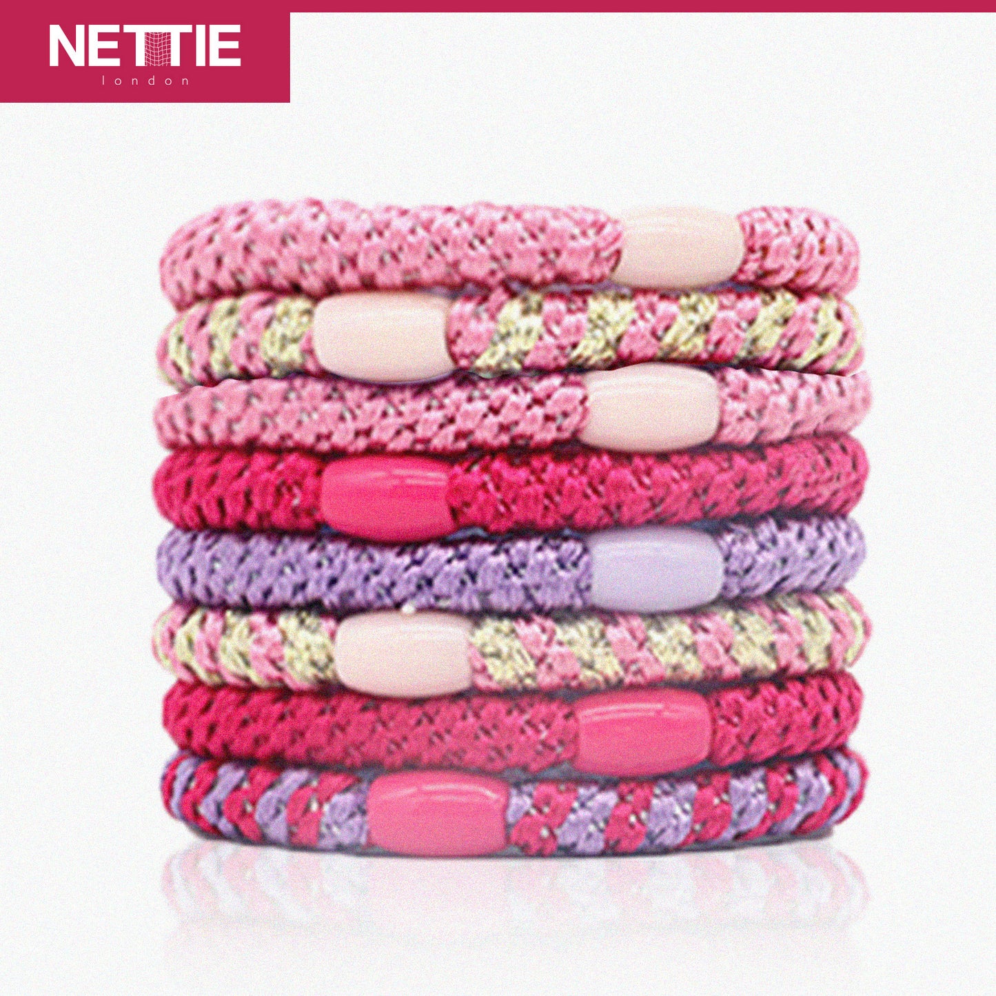 GOAL GLAM—8PCS of Hair Tie – Made for Girls Who Own Their Game.