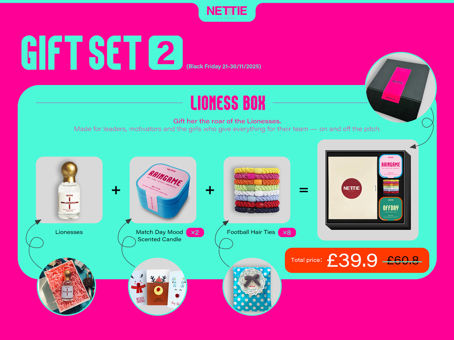 BIG 6 Collection | Christmas Gift Sets for the Girls Who Play | Made for the ones who lead, run, cheer and believe.