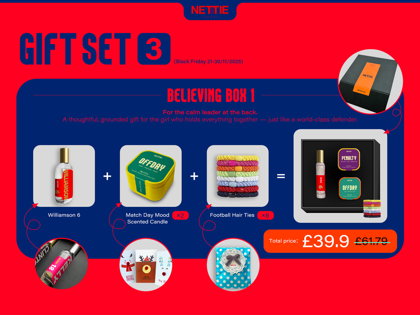 BIG 6 Collection | Christmas Gift Sets for the Girls Who Play | Made for the ones who lead, run, cheer and believe.