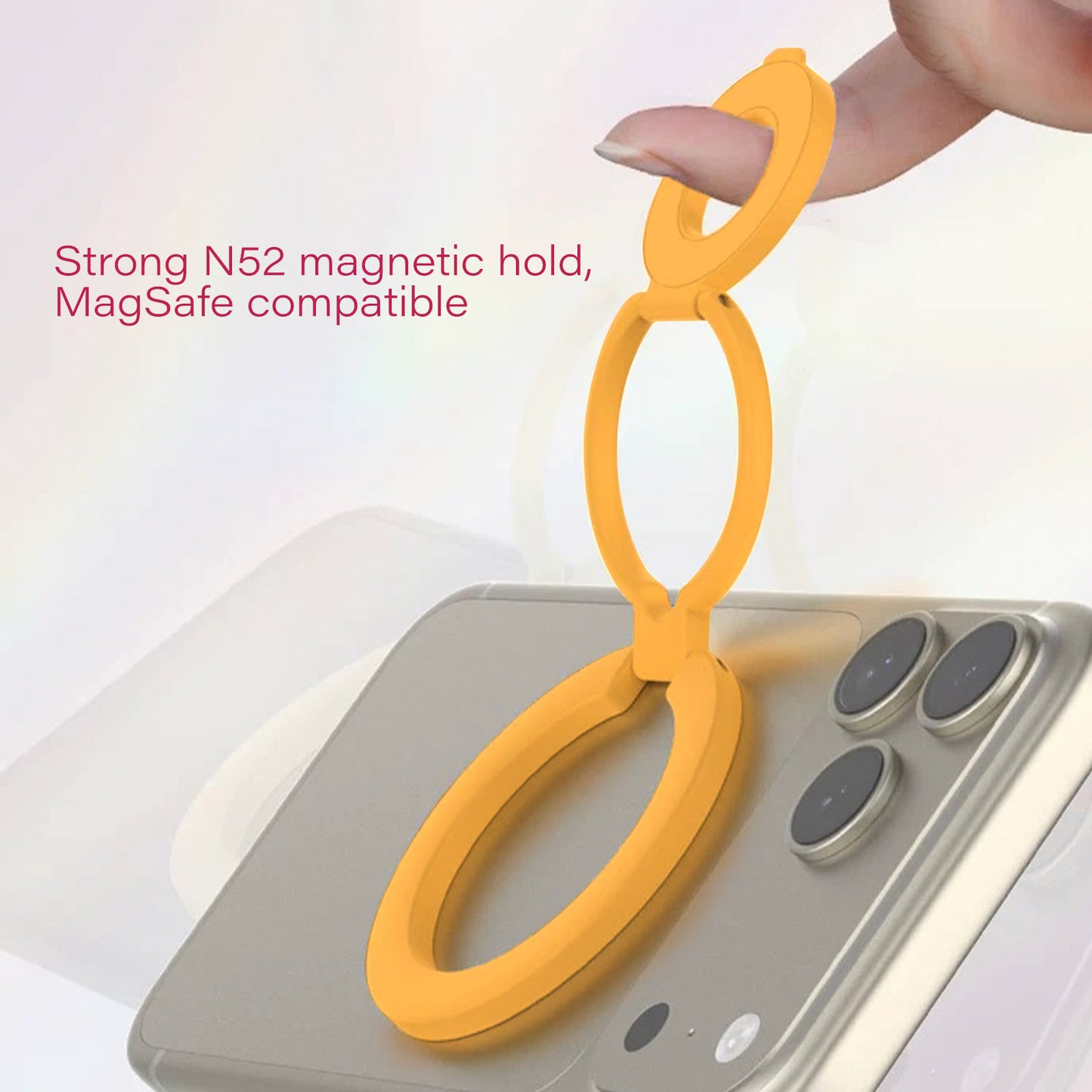 Game Ready Magnetic Ring Stand | 360° Adjustable MagSafe Phone Grip & Stand