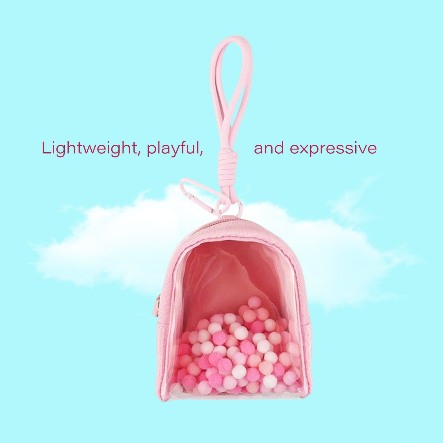 Game Ready Clear Display Mini Pouch | Delicate Collectible & Everyday Charm Bag