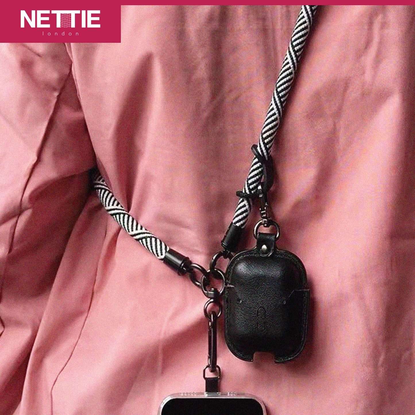 Game Ready Long Phone Strap (8mm) | Crossbody Rope Lanyard with 360° Rotating Buckle