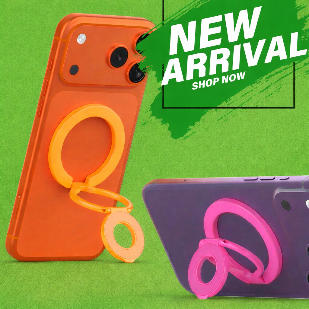 Game Ready Magnetic Ring Stand | 360° Adjustable MagSafe Phone Grip & Stand